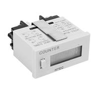 H7Ec Blm Contador de Tráfico Digital H7Ec Blm Contador Eléctrico Digital Totalizador sin Entrada de Voltaje con Pantalla Lcd de 6 Dígitos
