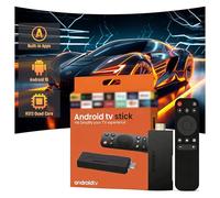 H8 Android TV Stick 16.0, HD Smart TV Stick, H313 Quad-Core, 2 GB RAM, 16 GB ROM, WiFi, Dispositivo Android TV Plug-and-Play para Cine en Casa y Viajes