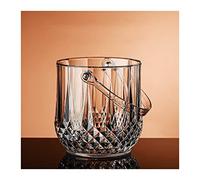H8Q4D7N5G9 Cubos de Hielo Hielera Acrílico Transparente Bueno for 1 Botella de Vino o champán,2 litros