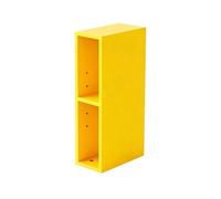 H8Q4D7N5G9 Estantería Estantería de Madera Independiente Estrecha for Cocina, Unidad Almacenamiento Minimalista for rincones(Yellow)