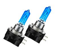 H9B Bombillas halógenas para faros delanteros, Ruiandsion 12V 65W Luz de conducción de coche Xenon White Auto Motocicleta Filamento Bombilla para faros delanteros, Paquete de 2