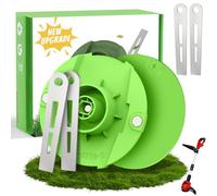 HA BIN Cuchillas para Desbrozadora para Desbrozadoras (Cuchillas de cortacésped, Acero inoxidable, L)