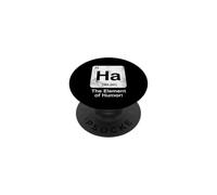 Ha El Elemento del Humor Divertida Ciencia Tabla Periódica PopSockets PopGrip Adhesivo