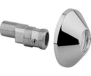 HA Excenteranschl. Con Válvula De Cierre Y Rosca HANSA 59902034 1/2" x 3/4" Chr
