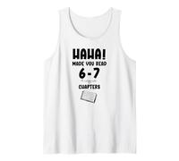 Ha Ha Made You Read Books 67 English Teacher 6 7 Reading 6-7 Camiseta sin Mangas