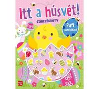 Ha llegado la Pascua - libro para colorear con pegatinas esponjosas.