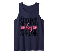 Ha Llegado la Primavera Feliz Pascua Ostara Blessings Floral Camiseta sin Mangas
