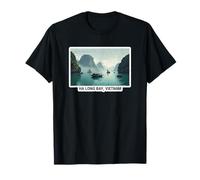 Ha Long Bay Vietnam Obra de Arte de Viaje Camiseta