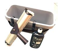 Ha-Ra Juego de limpieza de ventanas de 32 cm, 500 ml concentrado de cuidado completo y cubo Era de 6 litros con 2 clips