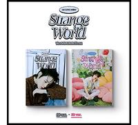 HA SUNG WOON - 7º Mini álbum Strange World (libro de fotos) CD + póster plegado (versión aleatoria)