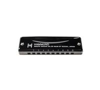 HA20Bb Hammond Suzuki Armónica en Sib 10 Agujeros Negros