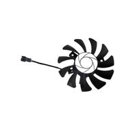 HA8010H12F-Z 75MM 2Pin GTX1050Ti GPU Enfriador DUAL Ventilador para MSI Geforce GTX 1050Ti GTX-1050-Ti-4GT-OC (1 Pieza )