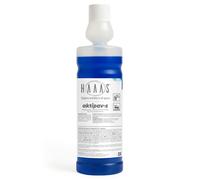HAAAS Aktipav-S Limpiador Fregasuelos Superconcentrado 25 ml/8-10 L | pH Neutro Sin Enjuague | Hasta 4.000 m² de Suelo por Litro | Profesional para Suelos de Mármol, PVC, Linóleo, Gres y Cerámica | 1L