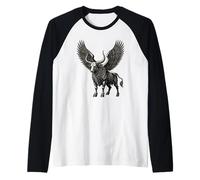 Haagenti Alas del Dominio Infernal Camiseta Manga Raglan