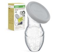 Haakaa 100 ML - Sacaleche de silicona con tapa, transparente sacaleches manual, recolección de leche, saludable e inocuo, ahorra cada gota de leche materna