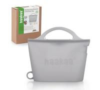 Haakaa Bolsa de silicona para vaporizador y esterilizador de microondas, bolsas de vapor de silicona reutilizables para biberones, extractor de leche, accesorios, chupetes y mordedores, ideal para el