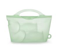 Haakaa Bolsa Esterilizadora y Vapor Multiuso - Silicona Reutilizable para Microondas | Sin BPA | Esteriliza Chupetes, Biberones, Teteras | Cocina al Vapor | 2000 ml