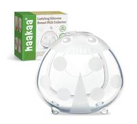 haakaa Colector de Leche Materna Ladybug, Ahorrador de Leche Materna, Concha para Lactancia, Recolector de Fugas de Leche, Amigable con la Piel y Fácil de Usar (2.5oz/75ml, 1 ud.)