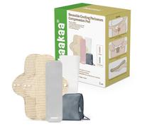 Haakaa Compresa Fría Postparto Reutilizable - Alivio Perineal para Después del Parto - Incluye Fundas Lavables y Desechables - Terapia Fría Natural para Madres