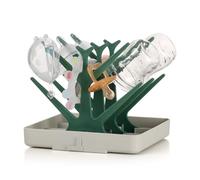 haakaa Estante de Secado para Biberones - Árbol de Secado Que Ahorra Espacio, Ideal para Biberones, Piezas de Bomba, Chupetes y Accesorios de Bebé - Fácil de Usar y Práctico (Verde)