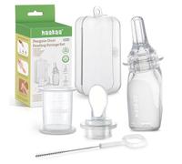 haakaa Penguin - Juego de jeringas de alimentación doble