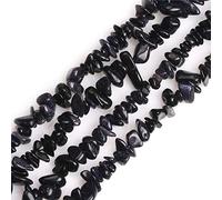 HAAMIIQII 5-8 mm perlas clásticas de arenisca azul natural cuentas de piedras preciosas irregulares y sueltas para acciones de joyería de 30 pulgadas