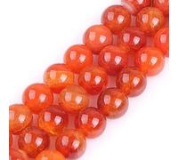 HAAMIIQII 90 cuentas redondas sueltas de ágata agrietada de vena de dragón natural de 4 mm para hacer joyas, pulseras, collares