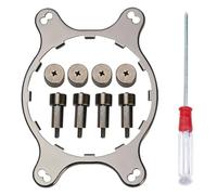 HAAMNING7 AM4 AMD Soporte de montaje Cooler Water Series Kit, soporte de ventilador de refrigeración de CPU para Corsair Hydro H55 H75 H80I V2 H100i V2 H115i H90 H105, con destornillador