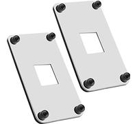 HAAMNING7 CPU AM4 Placa posterior del soporte del disipador de calor de la, placa posterior del soporte de montaje de la retención del zócalo para AMD AM4, 2 PCS