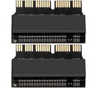 HAAMNING7 NGFF M.2 nVME SSD Tarjeta adaptadora para Macbook, actualización para macbook 2013-2017 Convert, M.2 PCI-e NVME SSD Reemplazo para Macbook SSD, 2 PCS
