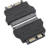 HAAMNING7 Paquete de 2 adaptadores SATA a Slim, SATA 22Pin a Slim 13Pin macho, Adaptador SATA Slimline Convertidor Sata de 22 pines hembra a delgado de 13 pines macho para HDD de 2.5 "