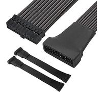HAAMNING7 paquete de 2 pequeño Mini USB 3.0, 19 pines, 20 pines, cable adaptador de extensión, cable de extensión USB3.0 para placa base, 15 cm, 5,9 pulgadas