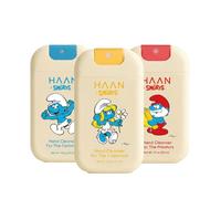 HAAN Edición Limitada Pitufos - Spray hidratante para manos con aloe vera (pack de 3) - 1 unidad por fragancia: Morning Glory, Bright Rose, Purifying Verbena
