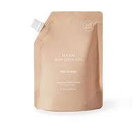 HAAN Loción corporal, hidratante y nutritiva, contiene un 97% de ingredientes naturales y prebióticos. Crema corporal rellenable