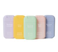 HAAN Spray Hidratante para Manos con Aloe Vera (Pack de 5) - 1 unidad por fragancia: Morning Glory, Bright Rose, Citrus Noon, Purifying Verbena, Soothing Lavender