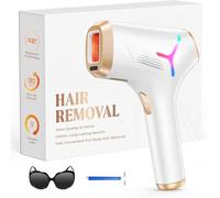 Haarlosy Epilatore Luce Pulsata con Tecnologia IGBT, 3 IN 1 HR/SR/HR+ Epilatore Laser Professionale, 9 Livelli di Energia Regolabile Adatto Depilatore Corpo, Viso, Ascelle, Gambe (Bianco)
