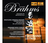 Haas,W. - MOZART: Piano Concerto No. 23 / BRAHMS: Variations on a Theme by Haydn