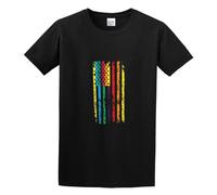 Haase Unlimited Big Rainbow Flag Gay Lesbian Unisex 100% Cotton Short-Sleeve T-Shirts Black XXXL
