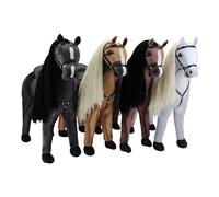 Haasenstrauch Sweety Toys - Caballo de pie para montar a caballo, no requiere montaje (negro)