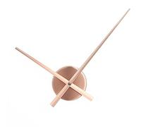 HAB & GUT -A01V15- Reloj de Pared Sencillo Big Time sin Esfera, Mecanismo Cuarzo, Color: Cobre, Ø del Espacio Necesario: 50 cm, Material: Aluminio -no plástico-
