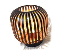 HAB & GUT Farol de Mesa Decorativa Cobre LED L238- Pulpo lámpara de Mesa de Metal para Uso en Exteriores