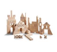HABA- Casa Paquete básico de Bloques de Base Extra Grandes, Color Beige (1077)