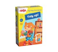 HABA 1303469007 - Mis Primeros Juegos ¡Recoger y ordenar! INT (Tidy up!), Juego Infantil de Mesa cooperativo de emparejar. Más 2 años