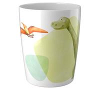 HABA 1305138001 - Taza Infantil de melamina, Apta para lavavajillas, tamaño Infantil, para pequeños Fans de Dinosaurios a Partir de 12 Meses