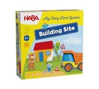 HABA 1305211008 - Mis Primeros Juegos Las Obras INT (Building Site), Juego Infantil de Mesa cooperativo Más 2 años