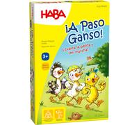 HABA 1306978005 - ¡A Paso Ganso!, Juego Infantil de Mesa cooperativo de Movimiento. Más 3 años