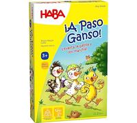 HABA 1306978005 - ¡A Paso Ganso!, Juego Infantil de Mesa cooperativo de Movimiento. Más 3 años