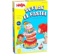 HABA 1307030006 - Soplar el Pastel, Juego Infantil de Mesa de Habilidad bucal. Más 4 años