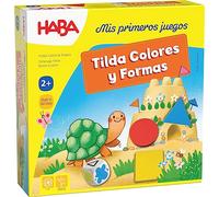 HABA 1307043005 - Mis Primeros Juegos - Tilda Colores y Formas, Juego Infantil de Mesa de clasificación y reconocimiento de Colores. Más 2 años