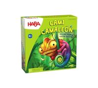 HABA 1307140006 - Cami Camaleón, Juego Infantil de Mesa de Memoria y cálculo. Más 6 años